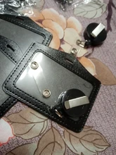 Soporte para tarjeta de identificación, carrete para insignia de seguridad, accesorio retráctil para foto, paso de identificación