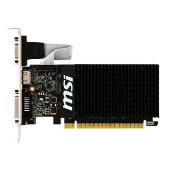 MSI Graphics card Nvidia GT710 1GB DDR3 HDMI Low Profile
MSI Graphics card Nvidia GT710 1GB DDR3 HDMI Low Profile