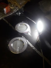 Luz descendente LED para interiores, lámpara empotrada de aluminio ultradelgada, redonda, blanca, 5W, 9W, 12W, 15W, 18W, 220V, 230V, 240V, foco Led