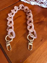 Nuevo bolso de hombro de acrílico correa de cadena de resina elegante para bolso de bricolaje asas desmontable bandolera correas bolsa Accesorios