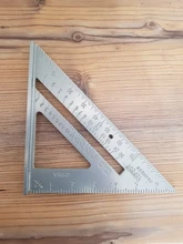Square Ruler Layout-Tool Carpenter-Measurement Thickening-Angle Aluminum-Alloy 90-Degree