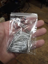 70 Uds GB91 de acero inoxidable pasador de chaveta M2.5 * 25