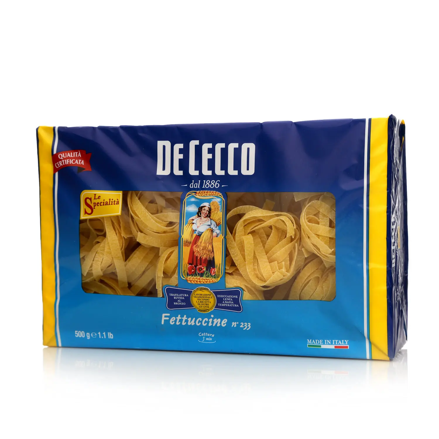 Макаронные изделия Fettuccine Nidi Semola (Феттучини Ниди Семола) ТМ De Cecco (Де Цекко)|Паста| |