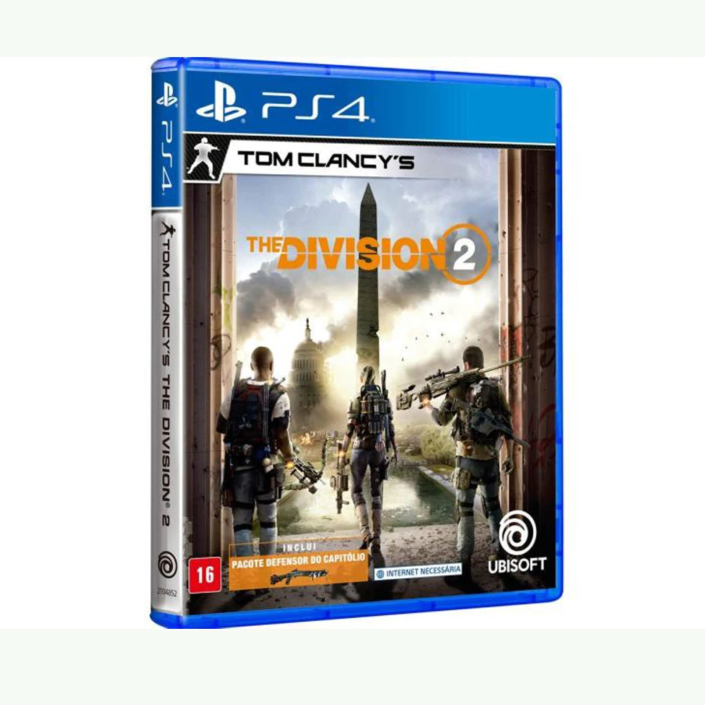 Jogo Ubisoft Tom Clancys The Division 2 PS4 Blu-ray