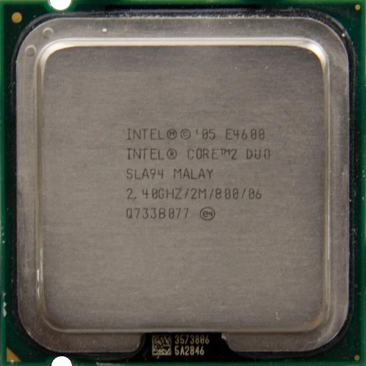 б/у процессор сокет 775 Intel Core2Duo E4600 2 4/2/800 SLA94 | Компьютеры и офис
