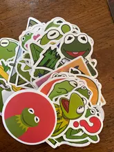10/30/50 Uds Kermit Forg de dibujos animados pegatinas para el coche equipaje bicicleta de teléfono para motocicleta portátil teléfono nevera guitarra Cool divertido parodia