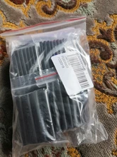 Manguito termorretráctil negro, Kit surtido de tubos de conexión eléctrica, envoltura de Cable eléctrico, 127 Uds.