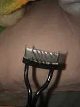 AY 2020-rizador de pestañas, separador de maquillaje para pestañas, cepillo de Metal plegable, peine, rímel, rizador, herramienta de maquillaje de belleza