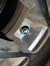 4 Uds de aluminio Auto vástago de válvula de neumático tapas para Hyundai Elantra acento Tucson Santafe Elantra Genesis Solaris Sonata Azera