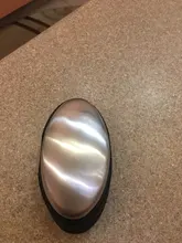 Jabón desodorante de acero inoxidable, jabones de Metal desodorizantes, herramientas de limpieza bactericida para lavado de manos, Plata de Forma ovalada, 304, 1 ud.