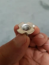 Juego de tuercas de altavoz de tuerca en forma de T para muebles, Tuercas de M5 M3 M4 M6 M8 chapadas en Zinc, 80 Uds.