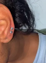 Kit de herramientas para perforación corporal de acero inoxidable, máquina profesional de Piercing para el ombligo y la nariz, con pendientes de oreja