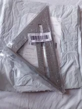 Square Ruler Layout-Tool Carpenter-Measurement Thickening-Angle Aluminum-Alloy 90-Degree