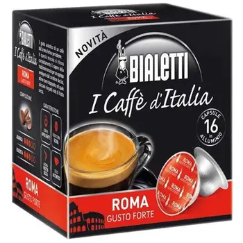 096080072M-CAPSULE coffee BIALETTI-CAPSULE coffee pack. 16 ROMA taste FORTEBIALETTI5.56
096080072M-CAPSULE coffee BIALETTI-CAPSULE coffee pack. 16 ROMA taste FORTEBIALETTI5.56