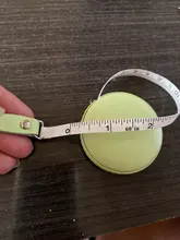 Mini cinta métrica de plástico con llavero, regla retráctil de 1,5 m/pulgada, gran oferta