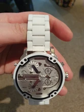 Reloj de cuarzo para hombre, pulsera con movimiento militar, con múltiples zonas horarias, fecha automática, Gel de sílice