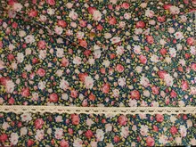 Carpeta de archivo para documentos, carpeta de papelería, archivador, carpeta de producción, portafolio, serie A4, flores, puntos, Vintage