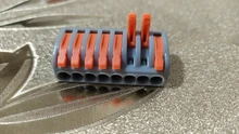 2/10/20 Uds. De conector de cableado de cable compacto PCT-222 212/213/215 bloque de conectores Universal enhebrador divisor SPL-2/SPL-3