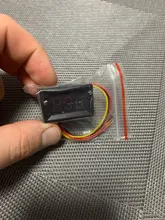 0,36 DC 0-100V Mini voltímetro Digital LED rojo verde azul LED Detector de voltaje del coche DC 2,3-30V calibrador de lectura 2 3 Cable