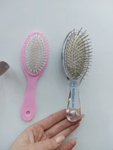 Disney-cepillos de pelo de Frozen para el cuidado de los niños, Frozen, Elsa, Anna, Princesa, dibujos animados, peine de aire, juguetes para niños, regalo