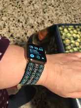 Scrunchie-correa elástica Bohemia para Apple watch, banda de 40mm, 38mm, 44mm y 42mm, pulsera de solo bucle serie iWatch 3, 4, 5, se, 6