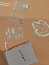 ANENJERY-pendientes de plata de ley 925 con forma de estrella de mar, joyería geométrica de oro y plata, S-E1388 al por mayor