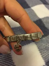 Hapiship-abalorio Original de margaritas, pulsera de 9mm, joyería de acero inoxidable, bricolaje, fabricación DJ207, 12 meses, novedad de 2019