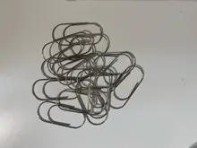 Tutú de fábrica, suministros de 25 uds./15 Uds., 50x20mm, clips de papel de gran tamaño, 5 colores disponibles, clips de papel grandes en promoción, H0180