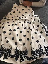 Children Dress Clothing Ball-Gown Bow Princess-Dresses Girls Baby Kids Polka-Dot Summer