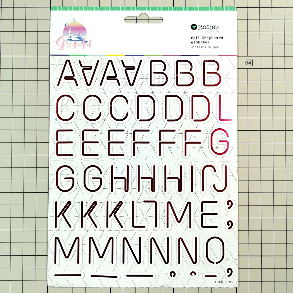 CRZCrafter Chipboard Alphabets Stickers Foil Design For Scrapbooking Cardmaking Journal Self Adhesive Embellishments Decoration
CRZCrafter Chipboard Alphabets Stickers Foil Design For Scrapbooking Cardmaking Journal Self Adhesive Embellishments Decoration
