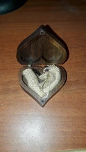 Estuche De Viaje de exhibición Universal de anillos de madera, organizador de joyas, almacenamiento portátil, caja de corazón para amantes de la marca, embalaje de nogal, 2020