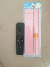 A4/A5 de recortadoras de fotos morir máquina de corte de golpe con Pull-out gobernante nuevo caliente para etiquetas para foto de papel de herramienta de corte de 3 colores