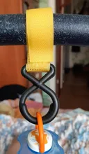 Reposabrazos de cochecito de bebé, gancho colorido para asiento de coche, accesorios de asiento de coche de bebé, organizador de cochecito