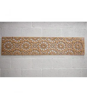 Lattice Wood Bed Headboard - 168 x 36 x 4 mm - Samai Model
Lattice Wood Bed Headboard - 168 x 36 x 4 mm - Samai Model