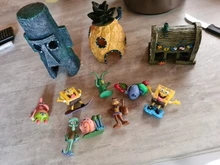 Pineapple-House Shrimp Resin Ornament Landscaping-Decor Fish-Tank-Decorations Burrow Aquarium