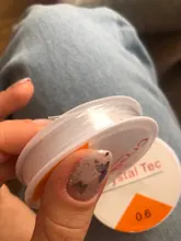 Cuerda de cristal elástica Flexible de un rollo para cuentas para confeccionar joyas, pulsera, hilo de pesca