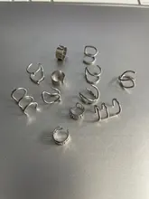 Pendiente de cartílago falso para mujeres y hombres, Clips de oreja sin Piercing, de hojas doradas, joyería, regalos al por mayor