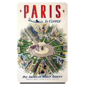 Paris souvenir magnet vintage tourist poster
Paris souvenir magnet vintage tourist poster