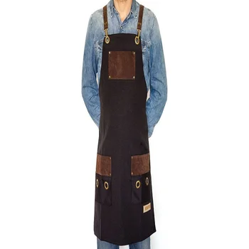 Kitchen Apron Barista Apron Bartender Coffee Restaurant Cooking Apron with Pockets Men Unisex Apron Chef Bib
Kitchen Apron Barista Apron Bartender Coffee Restaurant Cooking Apron with Pockets Men Unisex Apron Chef Bib