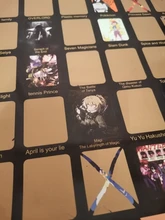 Póster de Anime para decoración del hogar, lista de cubo de Anime Premium y artisticos, gran regalo para los fanáticos del Anime, 100