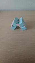 Rompecabezas cuadrado de cubo mágico infinito para niños y adultos, juguete de descompresión para aliviar el estrés, juego de mano divertido, laberinto de cuatro esquinas