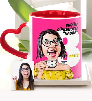 Personalized Custom Women Day Theme Cartoon Red Heart Mug Cup-3
Personalized Custom Women Day Theme Cartoon Red Heart Mug Cup-3