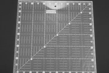 Tools GAMMA Ruler for patchwork RL-002. 5 х31. 5 cm RL-002 plastic
Tools GAMMA Ruler for patchwork RL-002. 5 х31. 5 cm RL-002 plastic