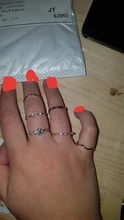 Wuckalo-Conjunto de anillo de tejido torcido redondo para mujer, joyería femenina, anillos de dedo nudillo clásicos elegantes para mujer 2021