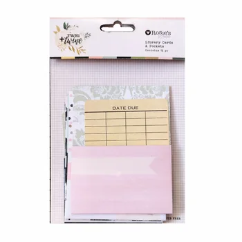 CRZCrafter Library cards and Pockets for Scrapbooking Card making Journal embellishments Gift decoration
CRZCrafter Library cards and Pockets for Scrapbooking Card making Journal embellishments Gift decoration