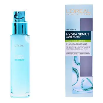 Moisturising and Revitalising Lotion Hydra Genius Aloe Water L'Oreal Make Up 
Moisturising and Revitalising Lotion Hydra Genius Aloe Water L'Oreal Make Up