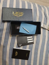 LIGE-Reloj de pulsera de acero para mujer, nuevo accesorio de moda, creativo, resistente al agua, 2020