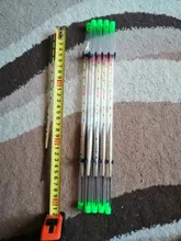 10 unids/lote pez de madera flotar accesorios de pesca aparejo flotante herramientas para tanque de la pesca de Flotteur Peche aparejos de pesca flotante herramientas