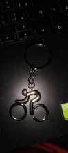Uds/2 uds Deporte Hombre llavero de Metal bicicleta ciclismo llavero ciclismo clave cadenas accesorios de colgar