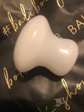 Rodillo masajeador de piedra de Jade, Cuarzo Rosa Natural, belleza Facial, masaje en forma de seta, cuidado del cuello, herramientas adelgazantes, belleza de la salud